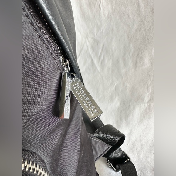 Burberry-Like Black Backpack - Picture 9 of 13